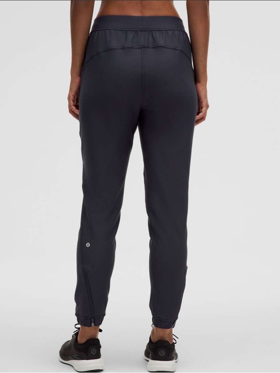 lululemon athletica Pants - Lululemon Adapted State High-Rise Fleece Jogger *Full Length Black Night size 12